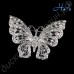 Брошь Butterfly Rhinestone Brooch